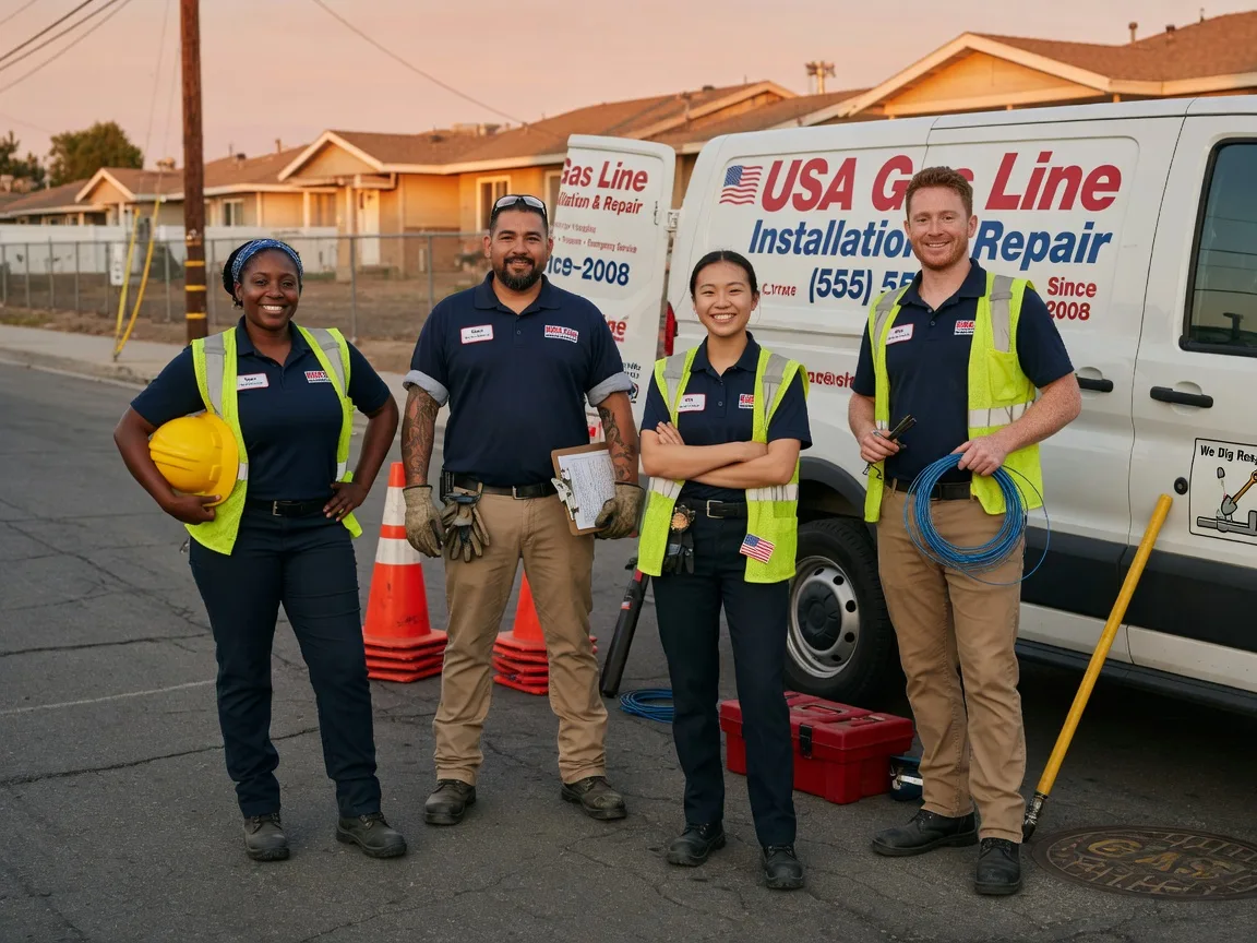 Gas Line Installation company in Bridgeport, WA